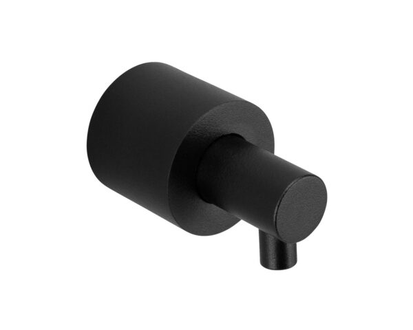 Dozownik mydła w płynie ścienny WALEC, czarny Dozownik mydła w płynie ścienny WALEC, czarny