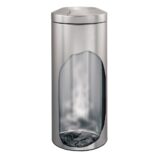 Stalowy kosz samogaszący matowy, poj. 30 l