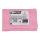 Czyściwo włókninowe w listkach, CZERWONE, 25 x 40 cm, paczka 20 szt.