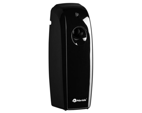 Elektroniczny odświeżacz powietrza LCD z programatorem, tworzywo ABS, czarny Elektroniczny odświeżacz powietrza LCD z programatorem, tworzywo ABS, czarny