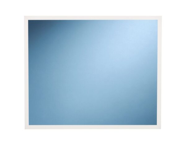 Lustro w ramie metalowej - białej MERIDA STELLA WHITE LINE, 50 x 60 cm Lustro w ramie metalowej - białej MERIDA STELLA WHITE LINE, 50 x 60 cm