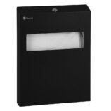 Pojemnik na podkładki na deskę sedesową MERIDA STELLA BLACK LINE, czarny