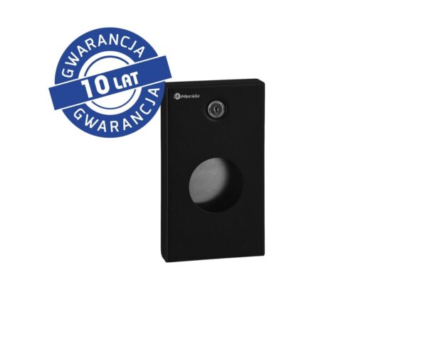 Pojemnik na torebki higieniczne MERIDA STELLA BLACK LINE, czarny Pojemnik na torebki higieniczne MERIDA STELLA BLACK LINE, czarny