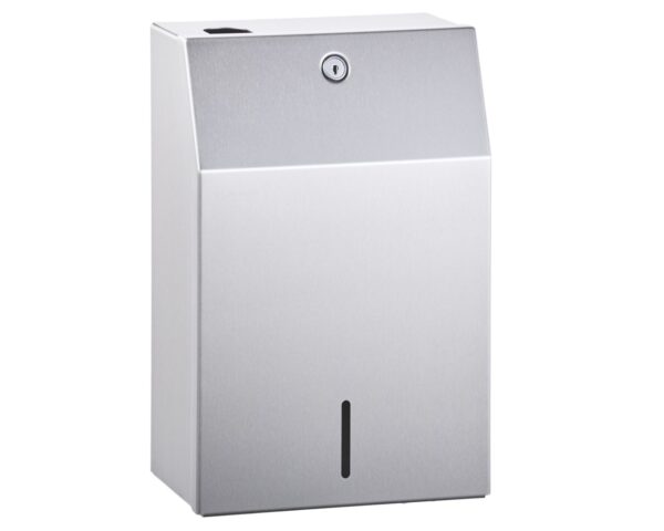 Pojemnik na kanister 5 l MERIDA STELLA, zamykany na kluczyk, stal matowa Pojemnik na kanister 5 l MERIDA STELLA, zamykany na kluczyk, stal matowa