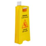 Wieszak do powieszenia wiadra lub tablicy "ŚLISKA PODŁOGA"