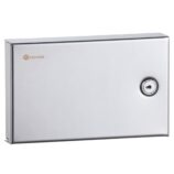 Pojemnik na rękawice foliowe MERIDA STELLA, stal polerowana