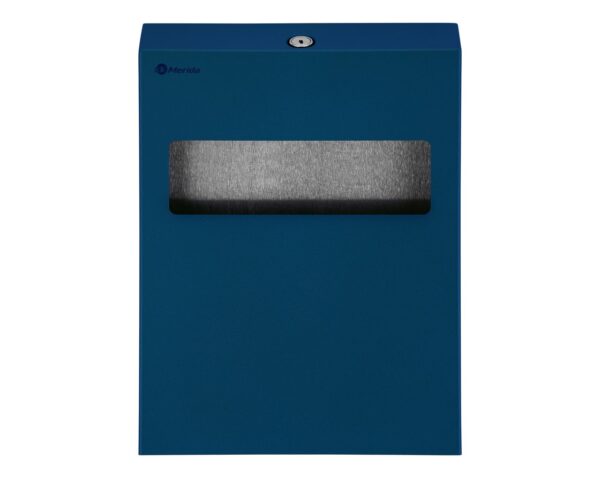 Pojemnik na podkładki na deskę sedesową MERIDA STELLA BLUE LINE, niebieski Pojemnik na podkładki na deskę sedesową MERIDA STELLA BLUE LINE, niebieski