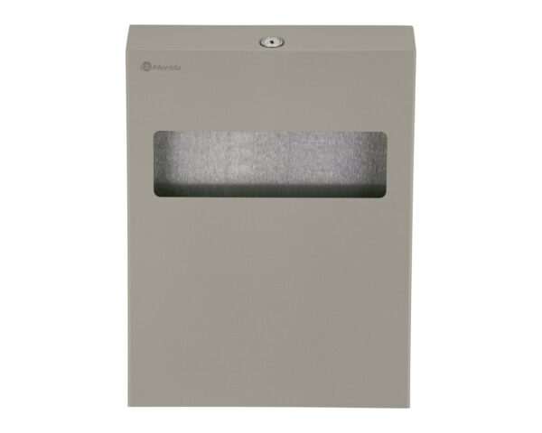 Pojemnik na podkładki na deskę sedesową MERIDA STELLA STONE GREY LINE, szary kamienny Pojemnik na podkładki na deskę sedesową MERIDA STELLA STONE GREY LINE, szary kamienny