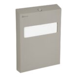 Pojemnik na podkładki na deskę sedesową MERIDA STELLA STONE GREY LINE, szary kamienny