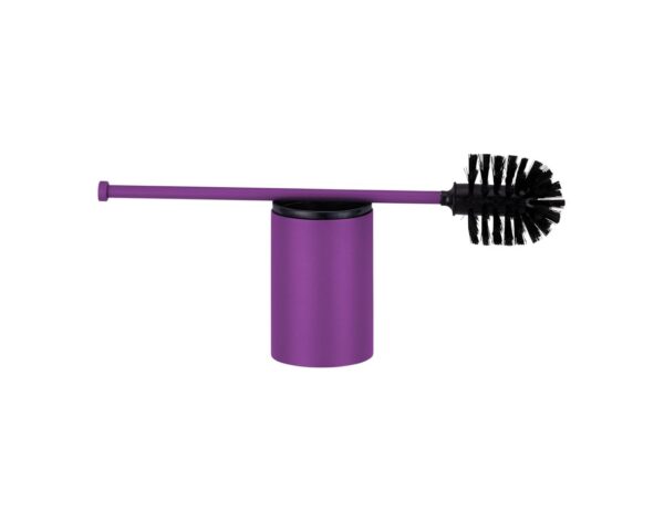 Szczotka do WC z uchwytem mocowanym do ściany, tuba krótka, MERIDA STELLA VIOLET LINE, fioletowa Szczotka do WC z uchwytem mocowanym do ściany, tuba krótka, MERIDA STELLA VIOLET LINE, fioletowa