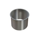 Kołnierz kosza nablatowy okrągły MERIDA STELLA, stal matowa