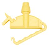 Uchwyt do mopa sznurkowego, żółty