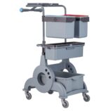 Wózek kuwetowy, szary