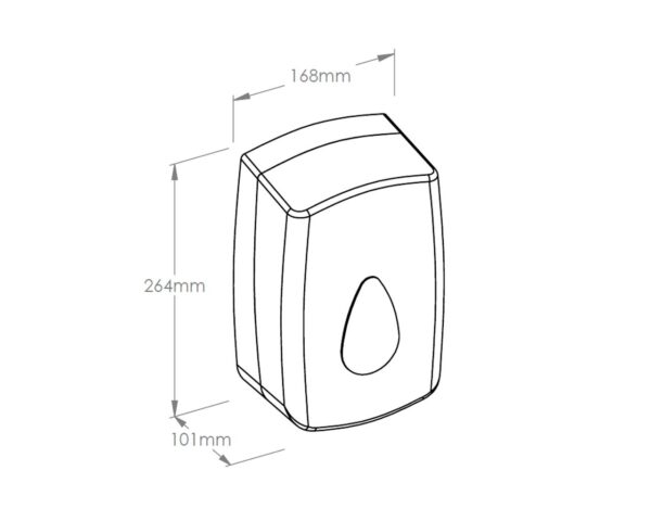 Automatyczny bezdotykowy dozownik mydła w pianie MERIDA UNIQUE AUTOMATIC SCANDINAVIAN LINE Automatyczny bezdotykowy dozownik mydła w pianie MERIDA UNIQUE AUTOMATIC SCANDINAVIAN LINE