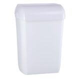 Kosz otwarty wiszący MERIDA HARMONY, pojemność 43 l, tworzywo, biały transparentny