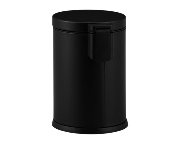 Kosz pedałowy TOP SILENT LUNA, pojemność 3 l, metalowy, czarny matowy Kosz pedałowy TOP SILENT LUNA, pojemność 3 l, metalowy, czarny matowy