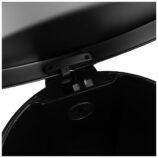 Kosz pedałowy TOP SILENT LUNA, pojemność 30 l, metalowy, czarny matowy