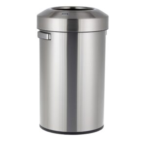 Kosz otwarty OPEN o pojemności 60 l, stal matowa