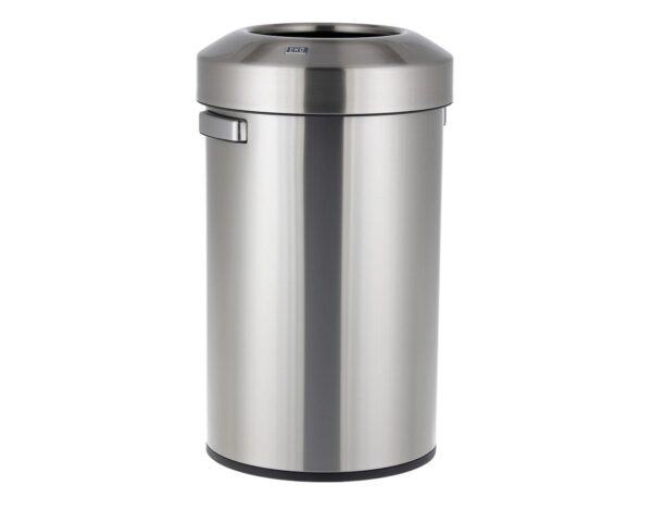 Kosz otwarty OPEN o pojemności 60 l, stal matowa