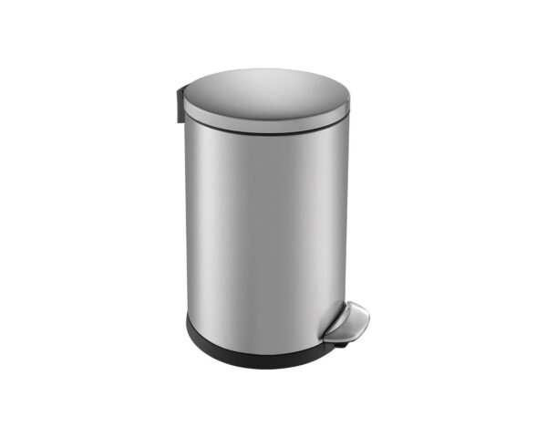 Kosz pedałowy TOP SILENT LUNA, pojemność 20 l, stal matowa