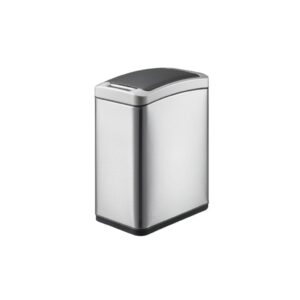 Kosz automatyczny SENSOR, bezdotykowy, prostokątny, stal matowa 8 l