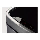 Kosz automatyczny SENSOR, bezdotykowy, kwadratowy, stal matowa 21 l