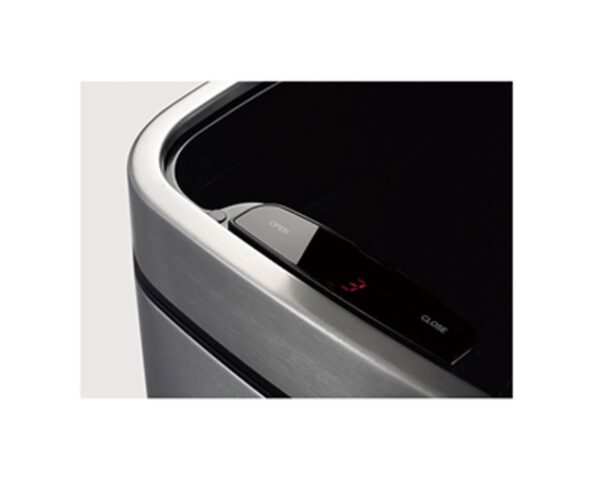 Kosz automatyczny SENSOR, bezdotykowy, kwadratowy, stal matowa 21 l Kosz automatyczny SENSOR, bezdotykowy, kwadratowy, stal matowa 21 l