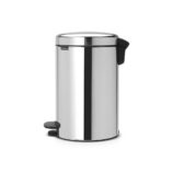 Kosz pedałowy NEWICON pojemność 12 l stal polerowana