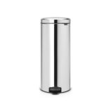 Kosz pedałowy NEWICON pojemność 30 l stal polerowana