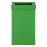 Kosz na odpady otwarty MERIDA STELLA SLIM GREEN LINE, pojemność 27 l, zielony