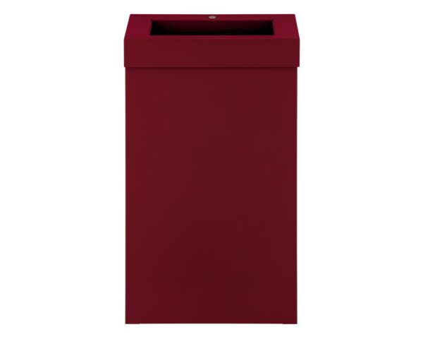Kosz na odpady otwarty MERIDA STELLA SLIM RED LINE, pojemność 27 l, czerwony Kosz na odpady otwarty MERIDA STELLA SLIM RED LINE, pojemność 27 l, czerwony