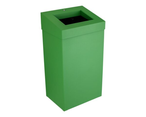 Kosz na odpady otwarty MERIDA STELLA GREEN LINE, pojemność 45 l, zielony Kosz na odpady otwarty MERIDA STELLA GREEN LINE, pojemność 45 l, zielony