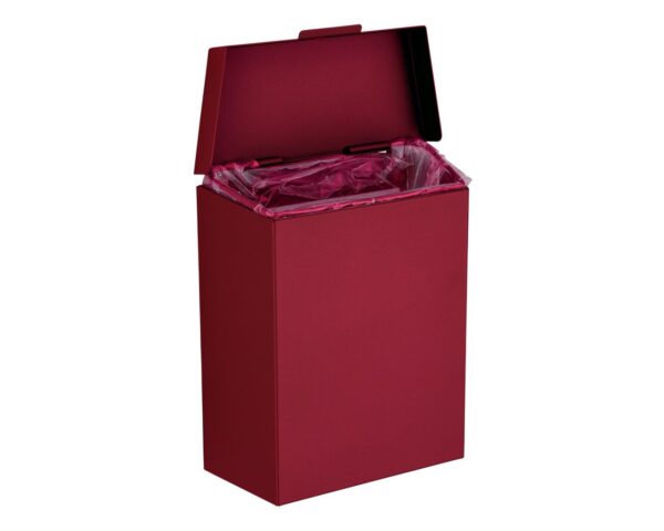 Kosz do damskich toalet MERIDA STELLA RED LINE 4,5 l, czerwony Kosz do damskich toalet MERIDA STELLA RED LINE 4,5 l, czerwony