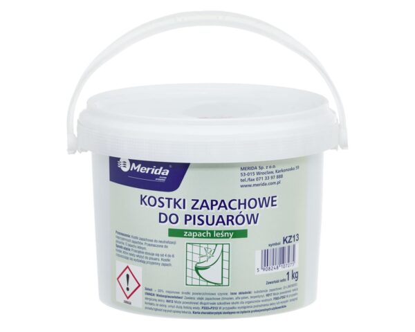 Kostki zapachowe do pisuarów, opakowanie 1kg (średnio 35 szt.), kolor ZIELONY