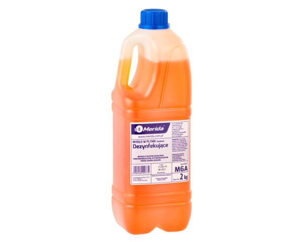 Mydło w płynie DEZYNFEKUJĄCE, butelka 2 kg, zapach grejpfrutowy