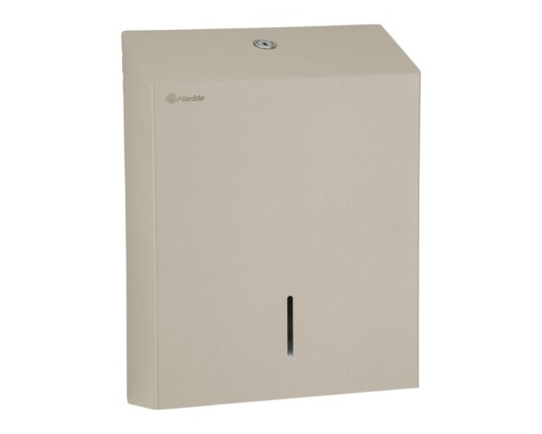 Pojemnik na ręczniki składane MERIDA STELLA SLIM SILK GREY LINE MAXI, szary jedwabisty Pojemnik na ręczniki składane MERIDA STELLA SLIM SILK GREY LINE MAXI, szary jedwabisty