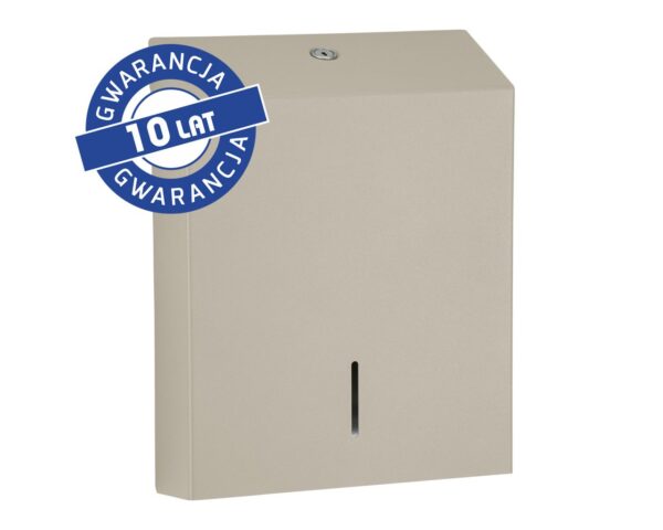 Pojemnik na ręczniki składane MERIDA STELLA SLIM SILK GREY LINE MAXI, szary jedwabisty