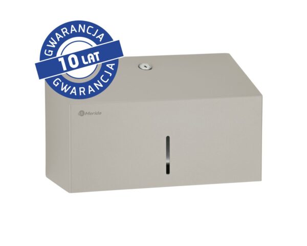 Pojemnik na ręczniki składane MERIDA STELLA STONE GREY LINE MINI, szary kamienny Pojemnik na ręczniki składane MERIDA STELLA STONE GREY LINE MINI, szary kamienny