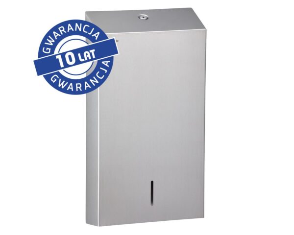 Pojemnik na ręczniki składane MERIDA STELLA SLIM MEGA, stal matowa Pojemnik na ręczniki składane MERIDA STELLA SLIM MEGA, stal matowa