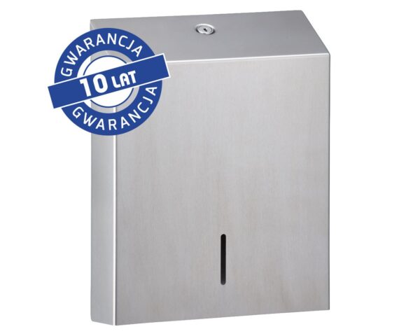 Pojemnik na ręczniki składane MERIDA STELLA SLIM MAXI, stal matowa Pojemnik na ręczniki składane MERIDA STELLA SLIM MAXI, stal matowa