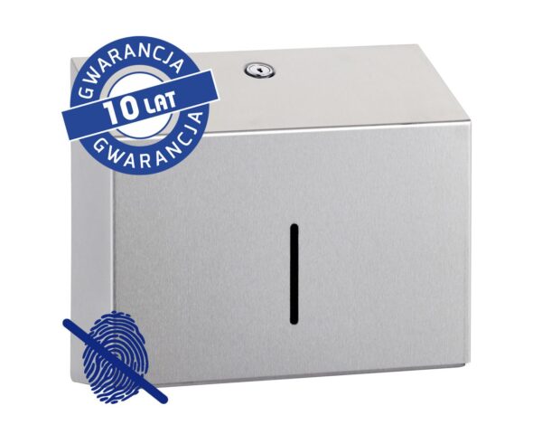 Pojemnik na ręczniki składane MERIDA STELLA SLIM Anti-FingerPrint MINI, stal matowa z powłoką AFP Pojemnik na ręczniki składane MERIDA STELLA SLIM Anti-FingerPrint MINI, stal matowa z powłoką AFP