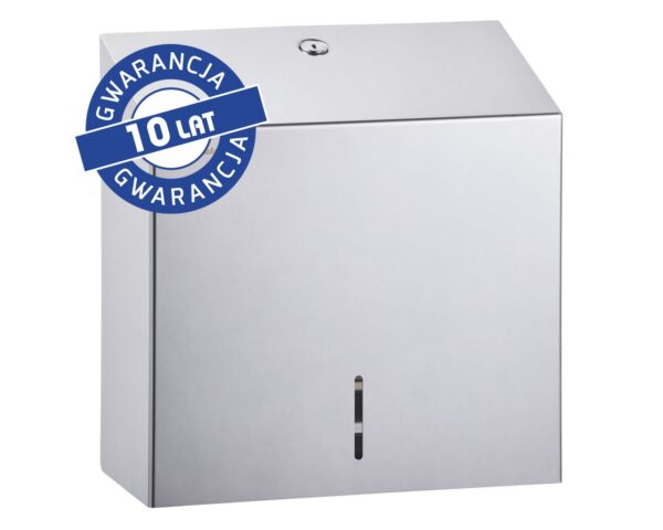 Pojemnik na ręczniki składane MERIDA STELLA MAXI, stal polerowana