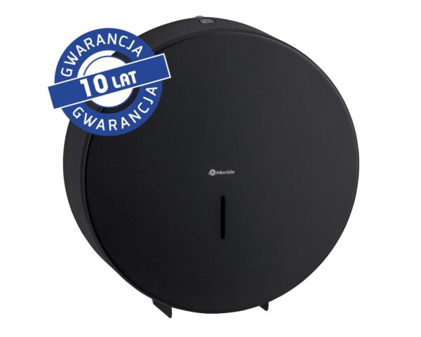 Pojemnik na papier toaletowy MERIDA STELLA BLACK LINE MEGA, średnica papieru do 28 cm, czarny