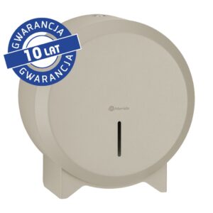 Pojemnik na papier toaletowy MERIDA STELLA SILK GREY LINE MINI, średnica papieru do 19 cm, szary jedwabisty