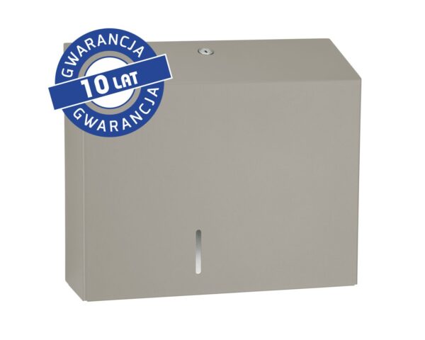 Pojemnik na papier toaletowy MERIDA STELLA STONE GREY LINE MAXI, średnica papieru do 23 cm, szary kamienny