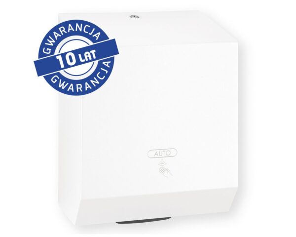 Automatyczny bezdotykowy podajnik ręczników papierowych w rolach MERIDA STELLA WHITE LINE AUTOMATIC MAXI, biały Automatyczny bezdotykowy podajnik ręczników papierowych w rolach MERIDA STELLA WHITE LINE AUTOMATIC MAXI, biały