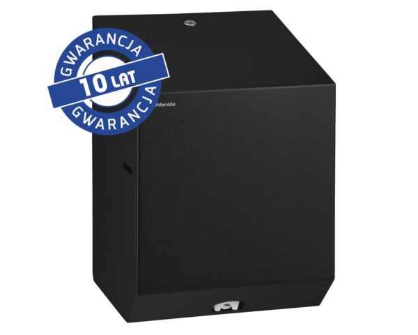 Pojemnik na ręczniki papierowe w rolach MERIDA STELLA BLACK LINE MAXI, czarny Pojemnik na ręczniki papierowe w rolach MERIDA STELLA BLACK LINE MAXI, czarny