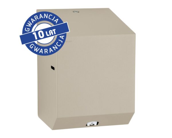 Pojemnik na ręczniki papierowe w rolach MERIDA STELLA SILK GREY LINE MAXI, szary jedwabisty