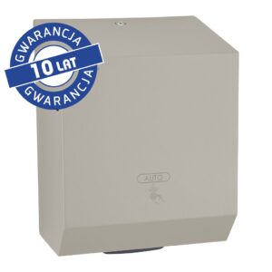 Automatyczny bezdotykowy podajnik ręczników papierowych w rolach MERIDA STELLA STONE GREY LINE AUTOMATIC MAXI, szary kamienny