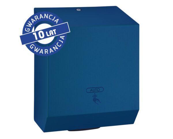 Automatyczny bezdotykowy podajnik ręczników papierowych w rolach MERIDA STELLA BLUE LINE AUTOMATIC MAXI, niebieski